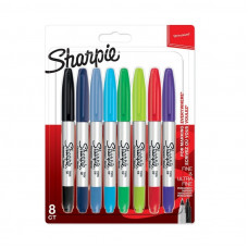 Sharpie marķieru komplekts 8 gab. Twintip