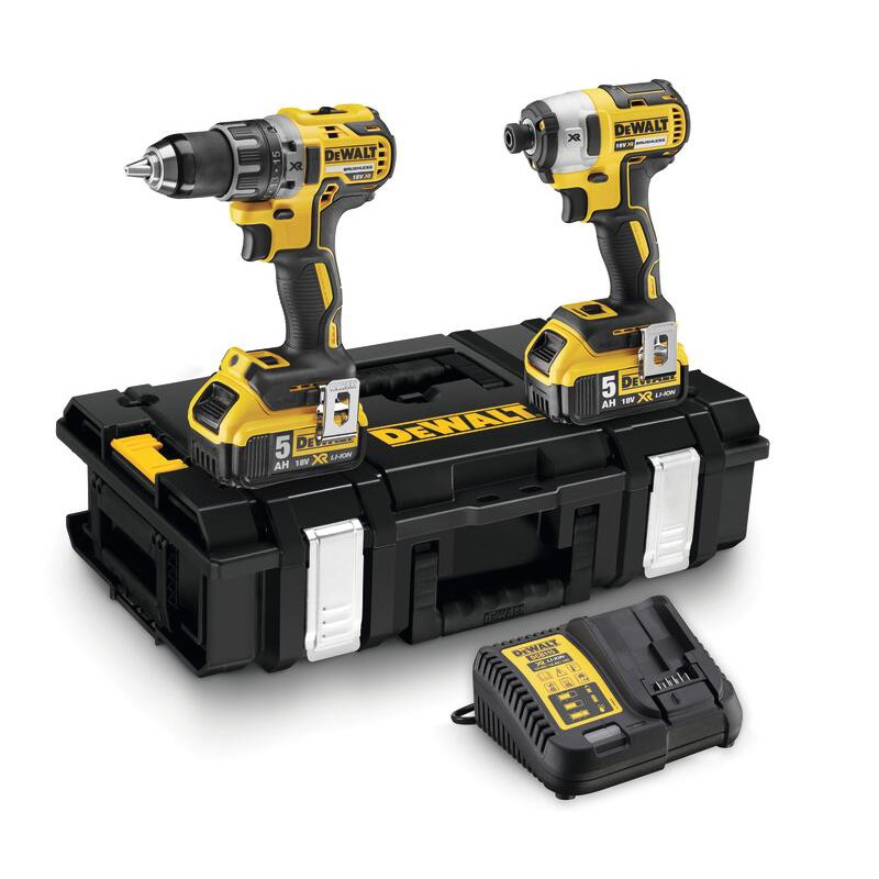 Dewalt Instrumentu komplekts DeWalt DCK266P2-QW 18V 2x 5Ah