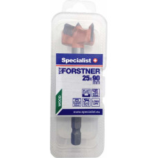 Specialist+ Forstner bit TCT, 25 x 90 mm