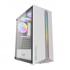 Darkflash Computer case Darkflash DK151 LED with 3 fans (white)