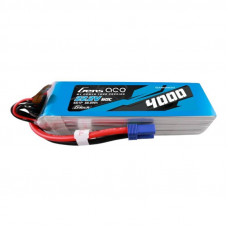 Gens Ace G-Tech 4000mAh 22.2V 60C 6S1P Lipo Battery Pack with EC5 Plug