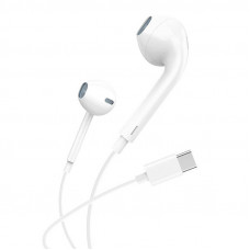 Foneng  In-ear headphones, wired Foneng T15, USB-C, 1.2m (white)