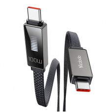 Mcdodo Cable Mcdodo CA-4470 USB-C to USB-C with display 100W 1.2m (black)