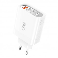 XO Wall Charger XO L100 USB QC 3.0 + 3x USB 2.4A  18W(white)