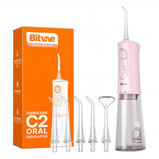 Bitvae Water flosser with nozzles set Bitvae C2 (pink)