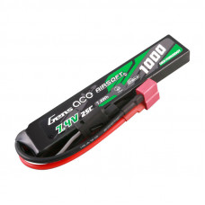 Gens Ace G-Tech 25C 1000mAh 2S1P 7.4V Airsoft Gun Lipo Battery with T Plug