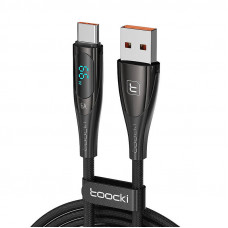 Toocki Charging Cable USB A-C 1m 66W (Black)