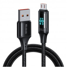 Mcdodo Cable Mcdodo CA-1070 USB to Micro USB, 3A, 1.2m (black)