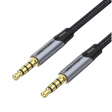 Vention Kabel audio TRRS 3,5mm mini jack Vention BAQHH 2m Szary