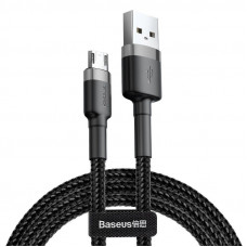 Baseus Cafule Micro USB cable 2.4A 0,5m (gray + black)