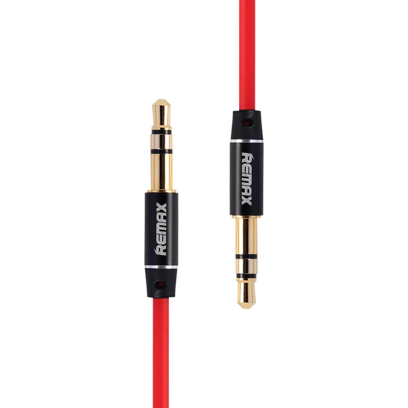 Remax RL-L200 Mini jack 3.5mm AUX cable, 2m (red)