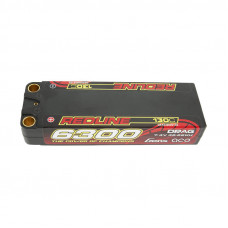 Gens Ace Redline Series 6300mAh 7.4V 130C 2S2P HardCase 70# LiPo Battery