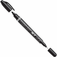 Markal Marķieris DURA-INK Dual Tip, 0.7 MM, melns