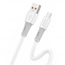 Foneng  Cable USB to Micro, X86 elastic 3A, 1.2m (white)