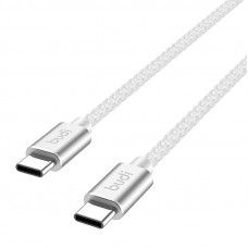 Budi USB-C to USB-C Cable Budi 65W 1,5m (white)