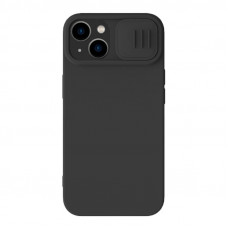 Nillkin CamShield Silky Silicone Case for iPhone 15 Plus (black)