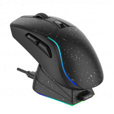 Dareu Wireless gaming mouse + charging dock Dareu A950 RGB 400-12000 DPI (black)