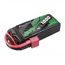 Gens Ace 35C 1000mAh 3S1P 11.1V Airsoft Gun Lipo Battery with T Plug