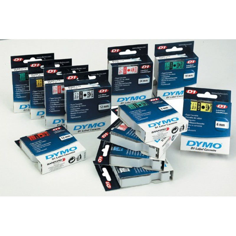 Dymo D1 līmlente polipro. dzidra 9mmx7m