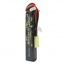 Gens Ace 25C 1000mAh 3S1P 11.1V Airsoft Gun Lipo Battery with mini Tamiya Plug