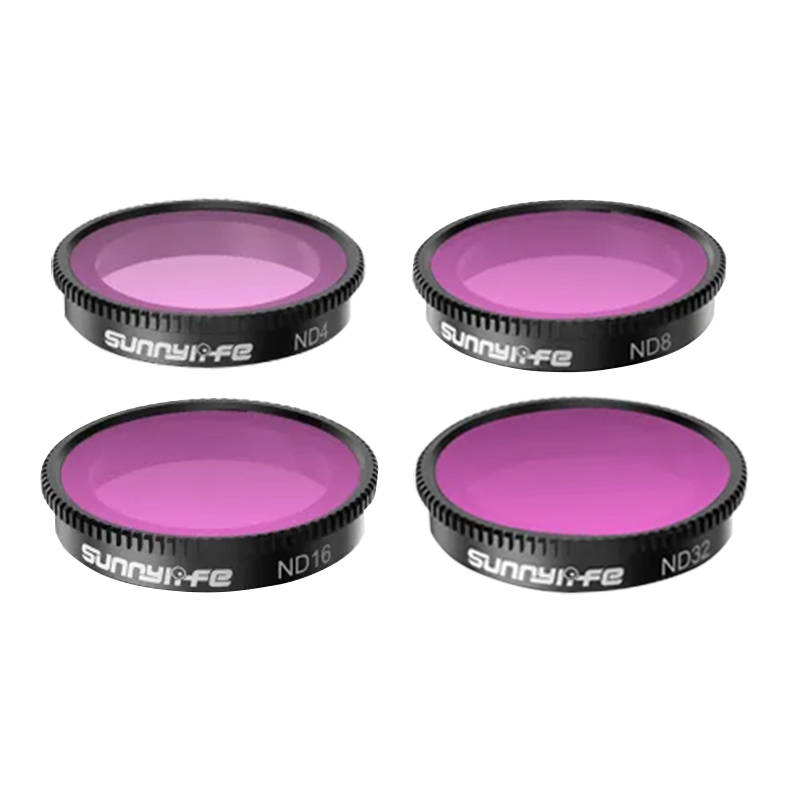 Sunnylife Set of filters ND4, ND8, ND16, ND32 Sunnylife for Insta360 GO 3/2