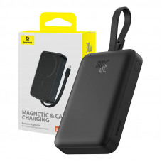 Baseus Powerbank Baseus Magnetic Mini 10000mAh, USB-C 30W MagSafe (black)