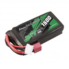 Gens Ace 35C 1500mAh 3S1P 11.1V Airsoft Gun Lipo Battery with T Plug