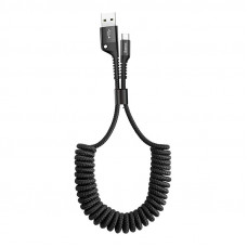 Baseus Spring-loaded USB-C cable 1m 2A (Black)