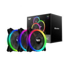 Darkflash Computer Fan Set ARGB Darkflash DR12 Pro 3in1 120x120 (black)