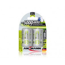 Ansmann Akumulators R20 (D) 1.2V 5000mAh Ni-Mh ANSMANN (2 gab.iepakojums)