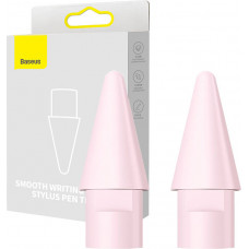 Baseus Pen Tips, Baseus Pack of 2, Baby Pink