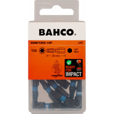 Bahco Uzgaļi 66IM T25 25mm Impact, 10 gab.