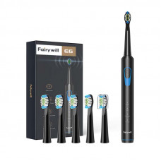 Fairywill  Sonic toothbrush with head set FairyWill FW-E6 (Black)