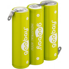 Goobay Pielodējami akumulatori 3x AA (Mignon) - 2100 mAh, (Z), (NiMH) 3.6 V