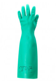 Ansell Safety chemical gloves Ansell AlphaTec® Solvex® 37-185, elbow-length, green, size 9