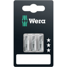 Wera standarta uzgaļi, PZ1 x 25mm, PZ2 x 25mm, PZ3 x 25mm, 855/1 Z, blisterī