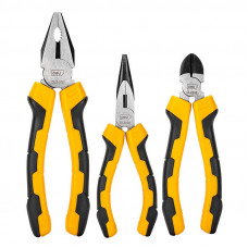 Deli Tools Universal pliers set Deli Tools EDL2008-3, 3 pcs