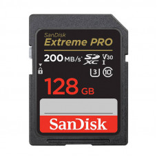 Sandisk  Memory card SANDISK EXTREME PRO SDXC 128GB 200/90 MB/s UHS-I U3  (SDSDXXD-128G-GN4IN)