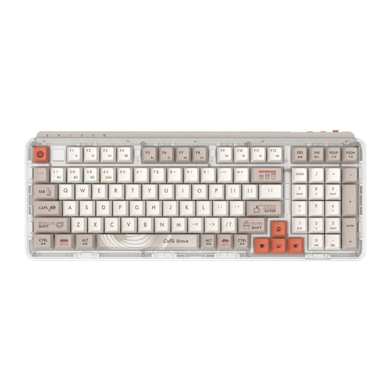 Miiw Mechanical Keyboard Z980 ProMax MIIIW (Coffee)