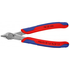 Knipex Knaibles 78 13 125 Cu max Ø1,6mm pulēts tērauds max 0.3mm, ar fiksatoru KNIPEX