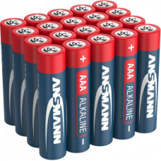 Ansmann Sārmu baterija LR03 (AAA) 1,5 V 1250 mAh 20 gab. kaste ANSMANN