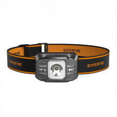 Superfire Headlamp Superfire HL75-X, 220lm, USB