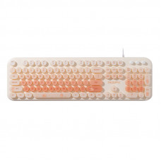 Mofii wired keyboard with backlight Love Me (Beige)