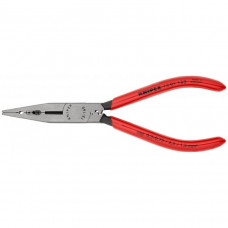 Knipex Elektriķu knaibles ar plastmasu pārklātas melnas atramentētas 160 mm KNIPEX 13 01 160