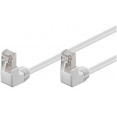 Goobay Kabelis UTP CAT5e LAN ar 2xRJ45 savienojumiem 90° leņķī 2.0m