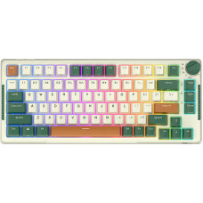 Royal Kludge  Wireless mechanical keyboard Royal Kludge RKH81 RGB, Sky cyan switch (green)