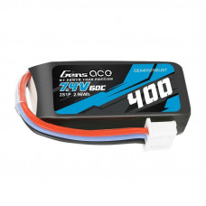 Gens Ace Battery Gens Ace 400mAh 7.4V 60C 2S1P JST