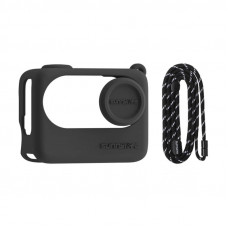 Sunnylife Lanyard + Silicone Case Sunnylife for Insta360 GO 3S (black)