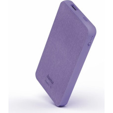 Hama 00201659 Fabric10 Power Pack 10000mAh Purple