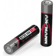 Ansmann Sārmu baterija LR03 (AAA) 1,5V 1250mAh ANSMANN 1gab no 10gab iepakojuma